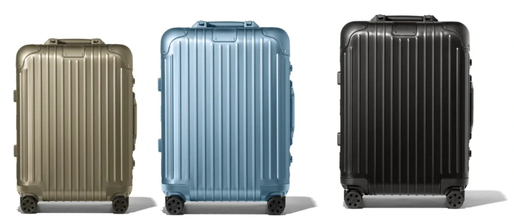 Rimowa carry-on suitcase colors