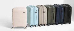 It Luggage line of carry-on suitcases