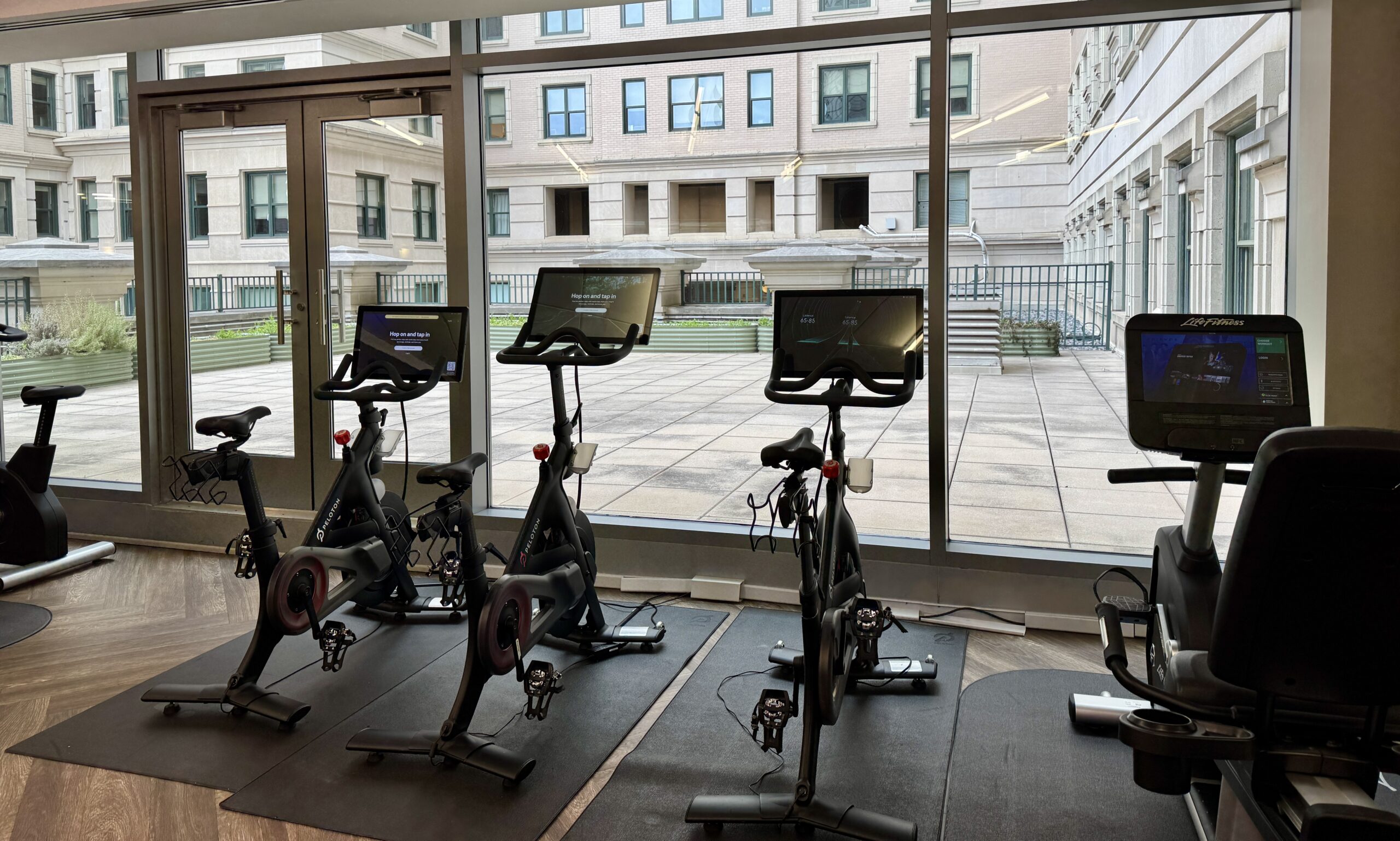 Gym at Willard InterContinental