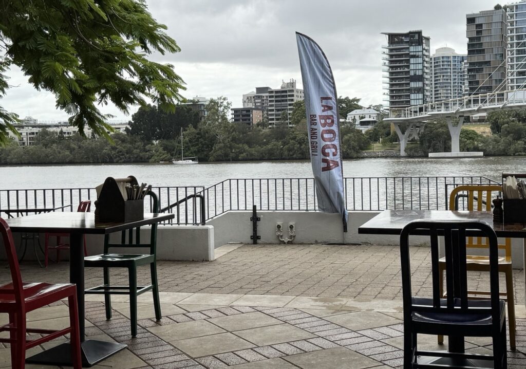 Stamford Plaza outdoor patio