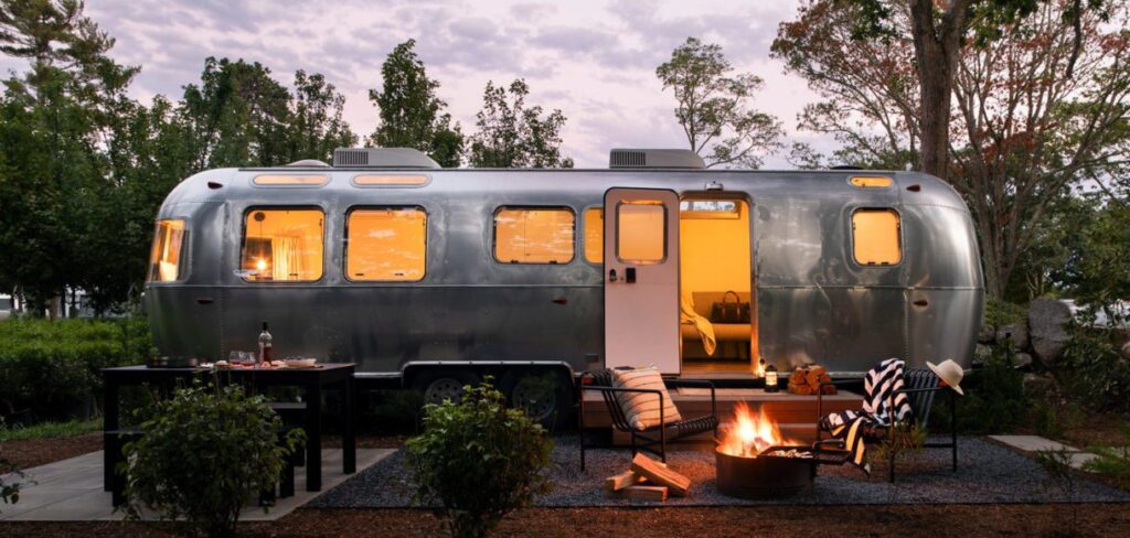 Luxury Airstream Auto Camp Cape Cod