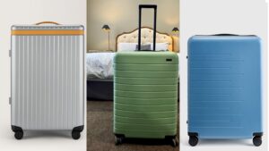 Away vs Quince Vs Carl Friedrik Check In Suitcases