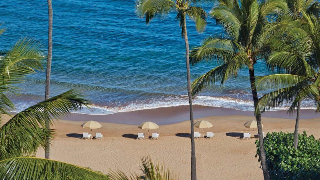 Four Seasons Maui beach