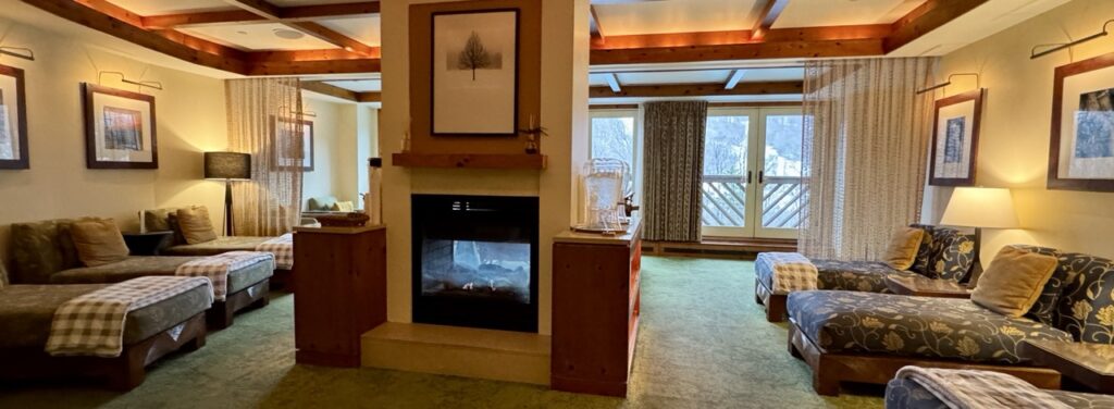Relaxation Room at Spruce Peak Spa