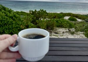 Coffee on vacation