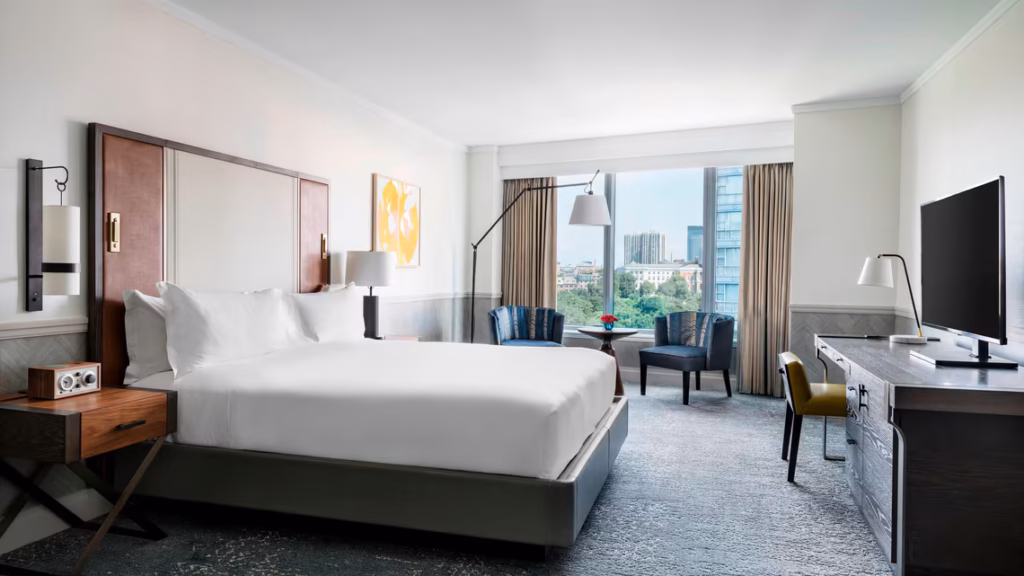 Ritz Carlton Boston Hotel Room