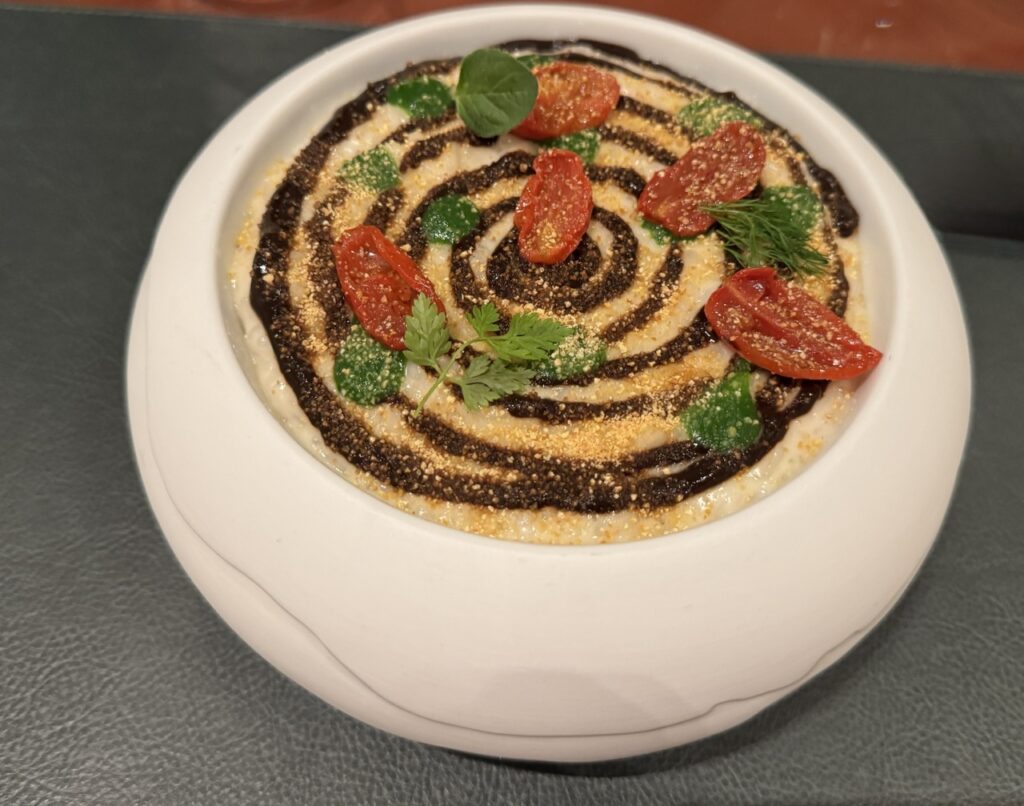 Risotto at Tivoli President Milano Hotel 