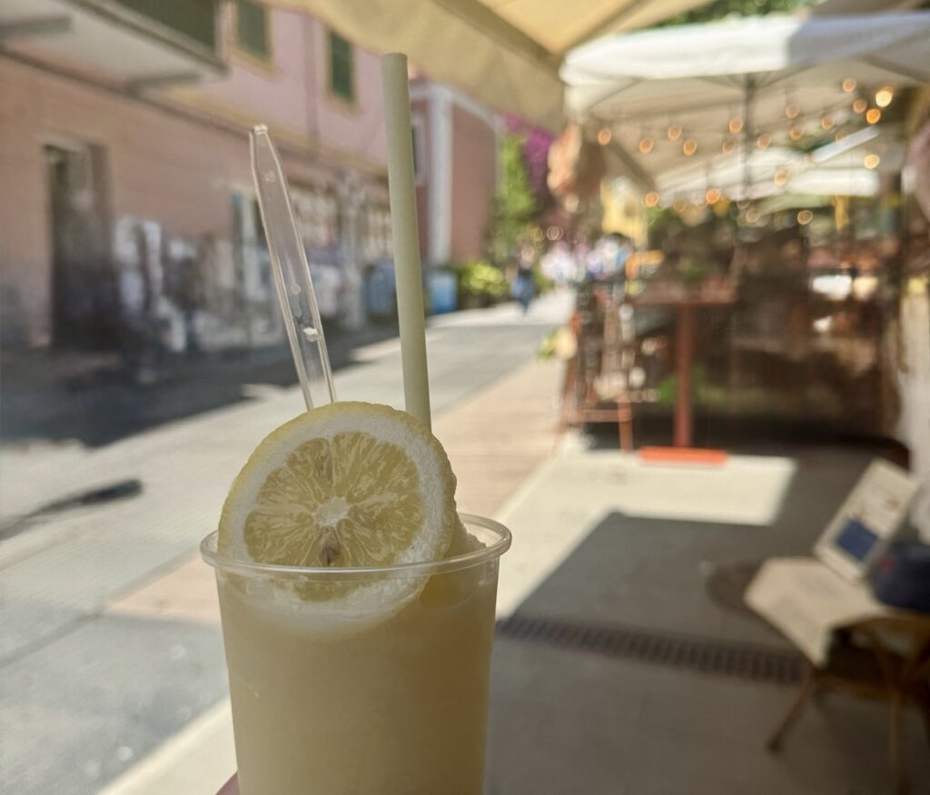 Lemon drink in Italy