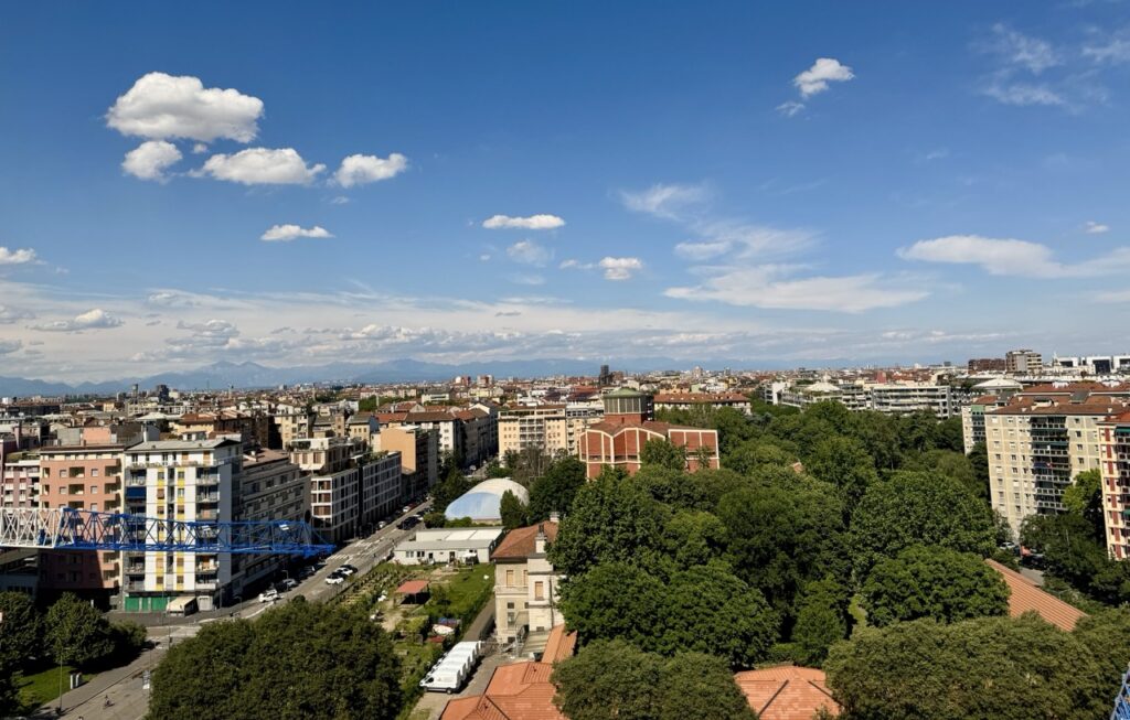 View from Milan CityLife