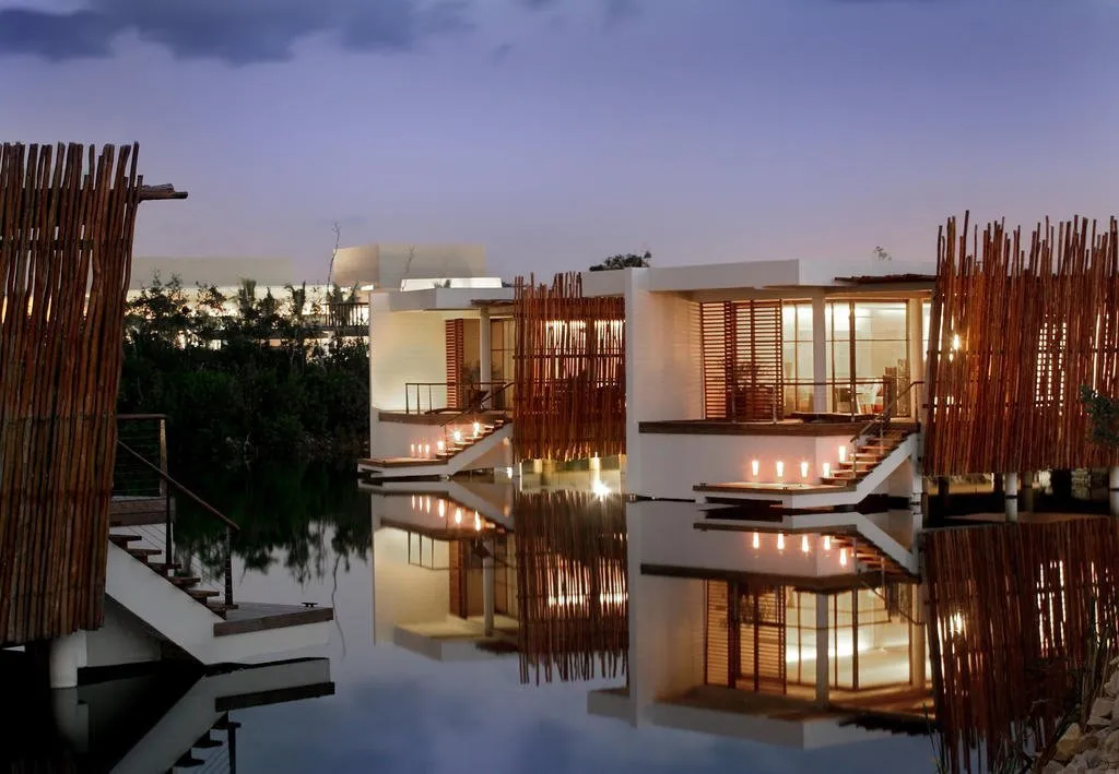 Rosewood Mayakoba Overwater villas