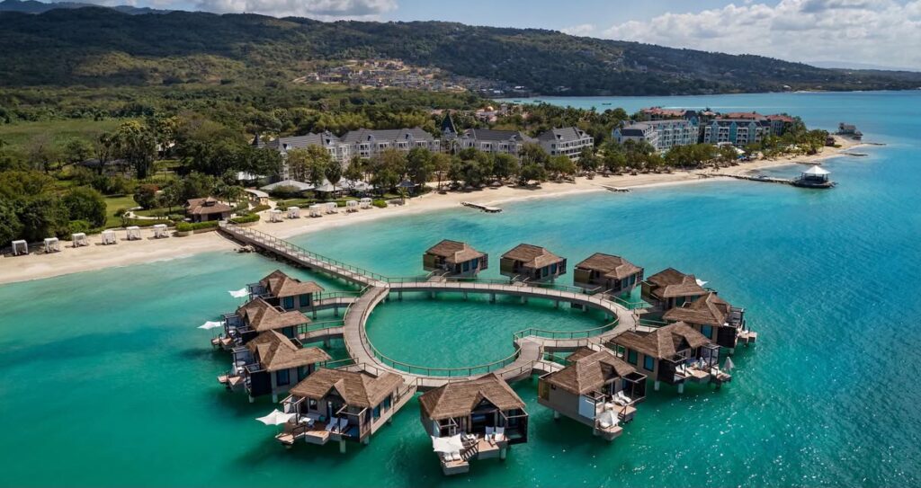 Sandals South Coast overwater bungalows