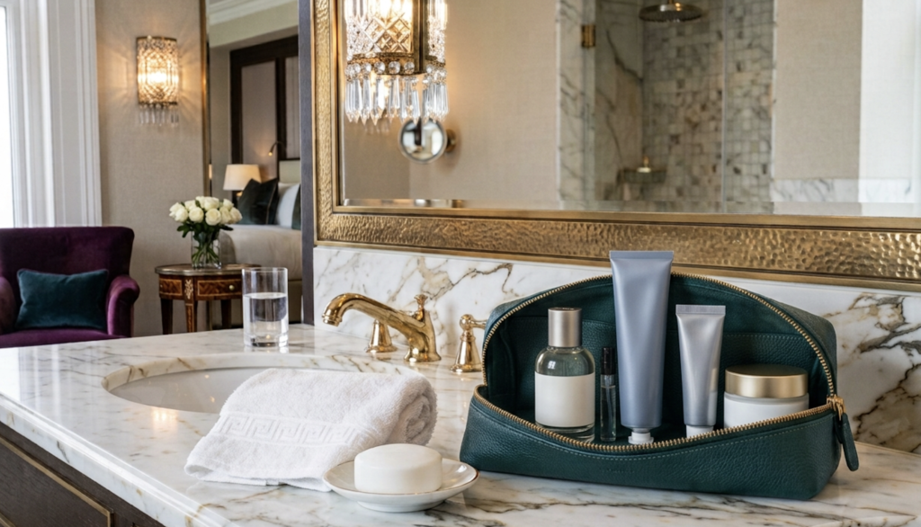luxury toiletries for travel