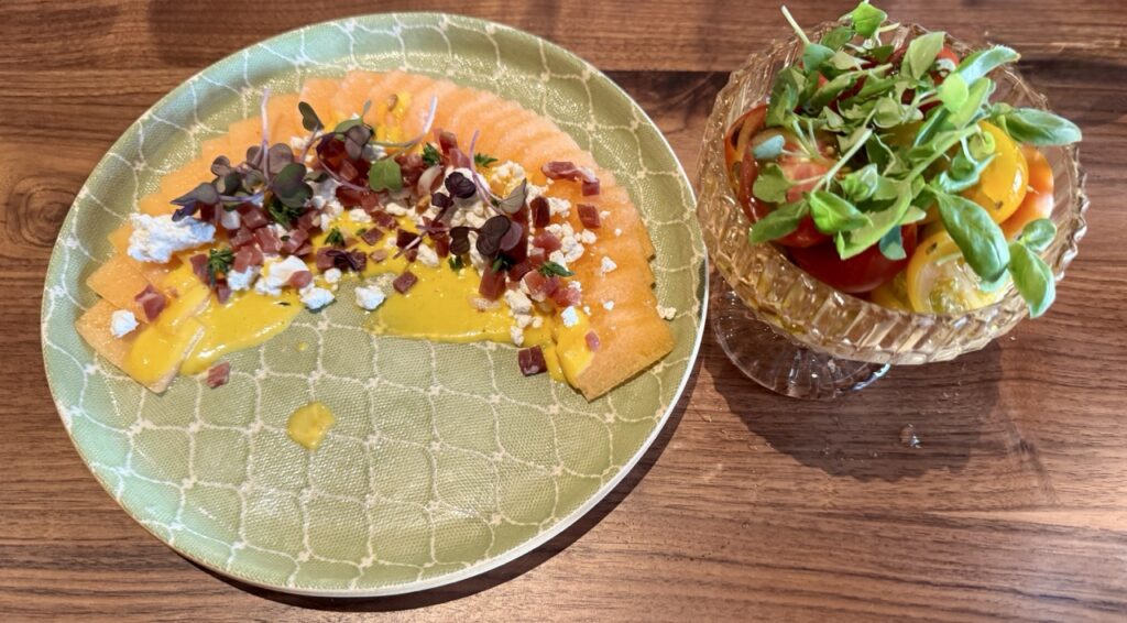 Appetizers at The Harborvale restaurant