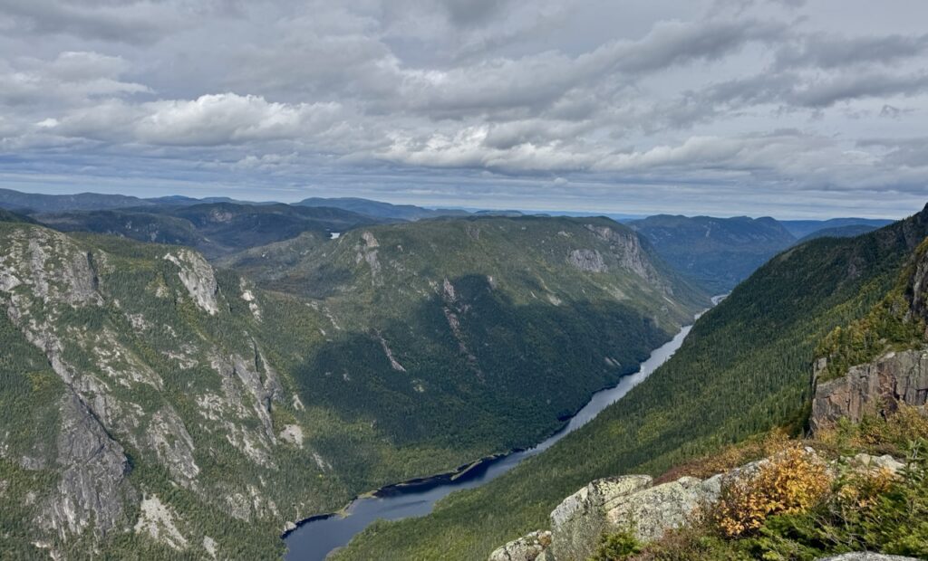 View from Acropole des Draveurs hike (first summit)