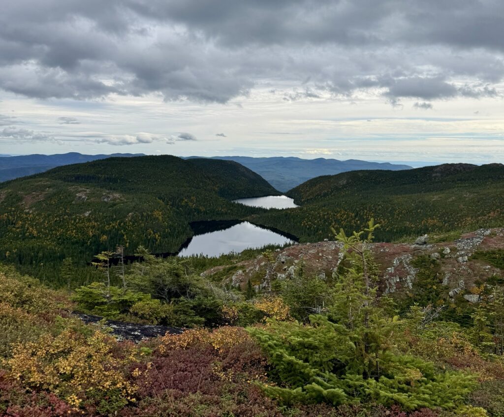 Acropole des Draveurs Trail - view from the third summit