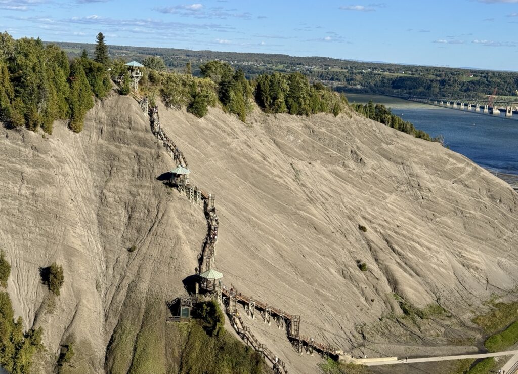Montmorency Falls stairs