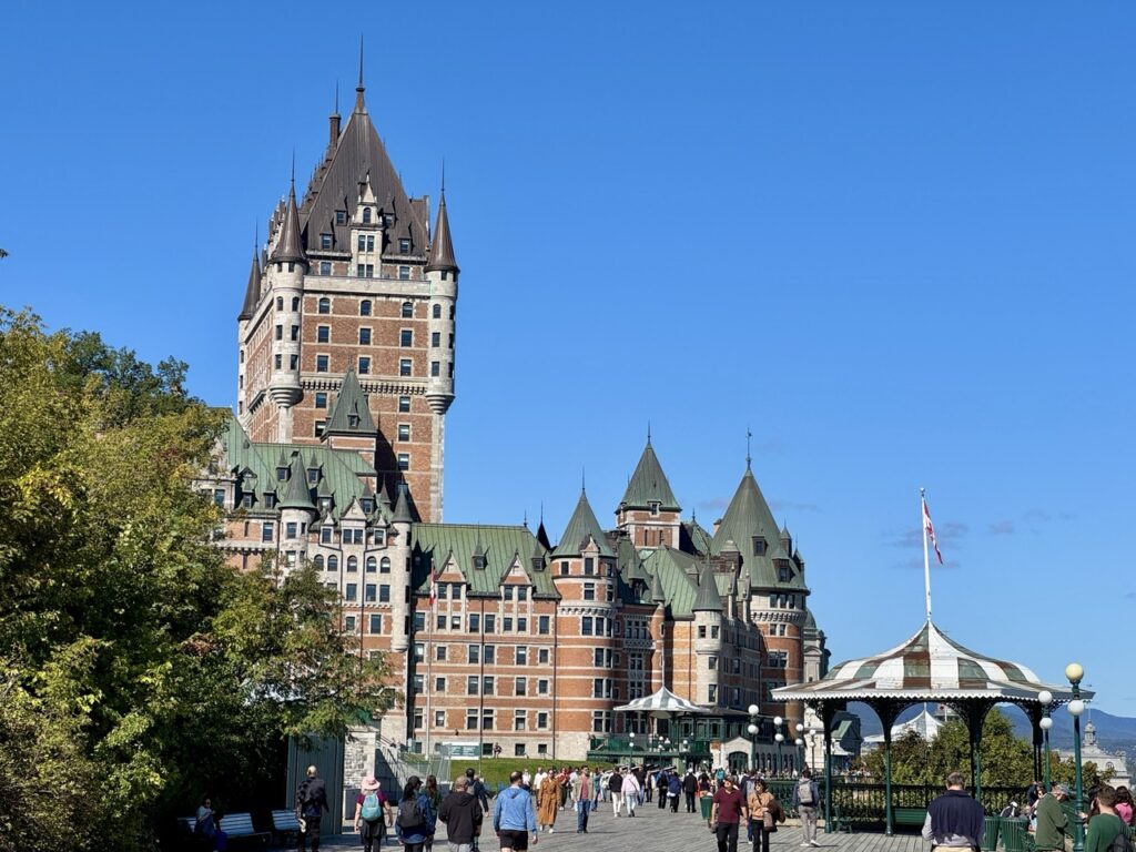 Le Château Frontenac in Old Quebec City