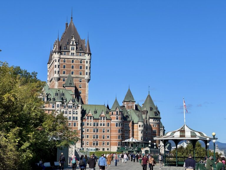 Le Château Frontenac in Old Quebec City